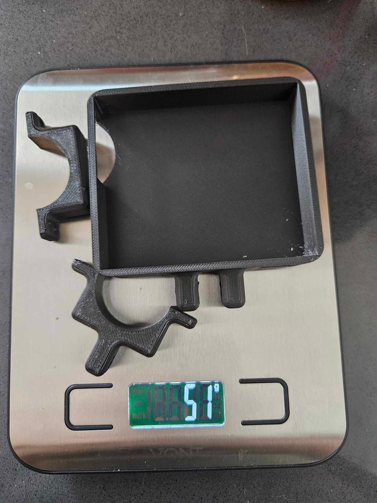 CARBON HOLLEY 3.5" SCREEN MOUNT